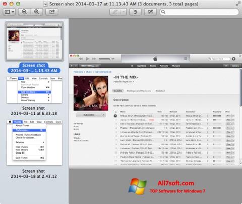 スクリーンショット PDF Combine Windows 7版