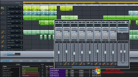 スクリーンショット MAGIX Music Maker Windows 7版
