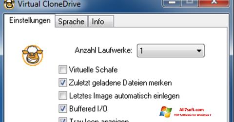 スクリーンショット Virtual CloneDrive Windows 7版