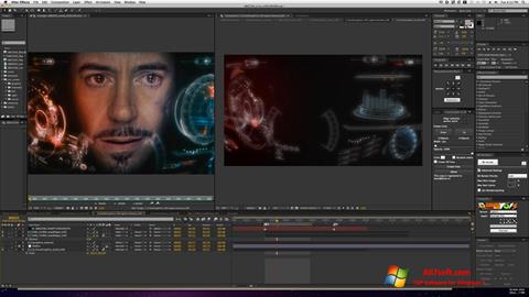 スクリーンショット Adobe After Effects Windows 7版