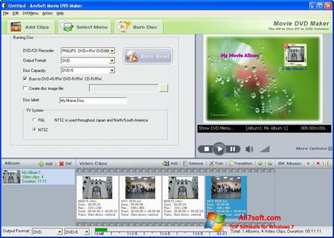 スクリーンショット DVD Maker Windows 7版