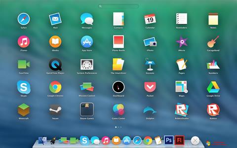 スクリーンショット OS X Flat IconPack Installer Windows 7版