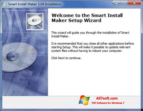 スクリーンショット Smart Install Maker Windows 7版