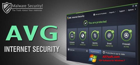 スクリーンショット AVG Internet Security Windows 7版