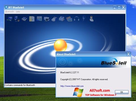 スクリーンショット BlueSoleil Windows 7版