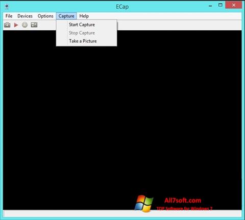 スクリーンショット ECap Windows 7版