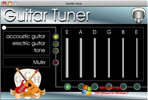 スクリーンショット Guitar Tuner Windows 7版