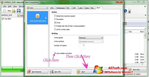 スクリーンショット Nero Image Drive Windows 7版