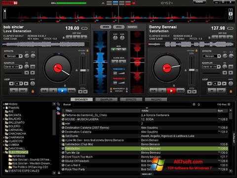 スクリーンショット Virtual DJ Pro Windows 7版