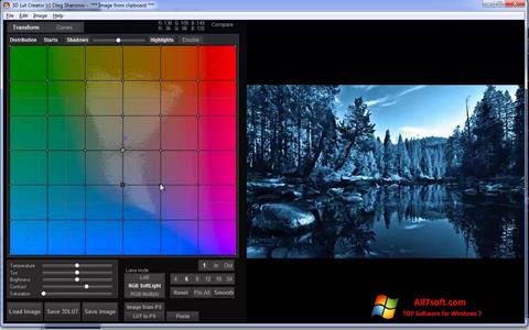 スクリーンショット 3D LUT Creator Windows 7版