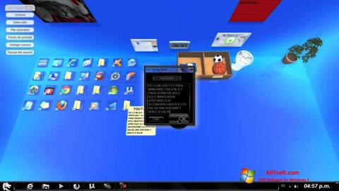 スクリーンショット Real Desktop Windows 7版