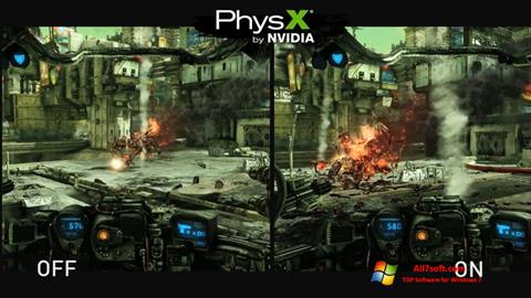 スクリーンショット NVIDIA PhysX Windows 7版