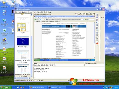 スクリーンショット Screenshot Captor Windows 7版