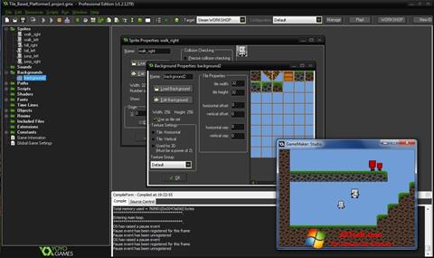 スクリーンショット GameMaker: Studio Windows 7版