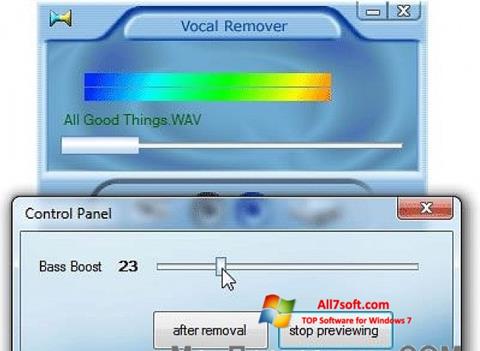 スクリーンショット Yogen Vocal Remover Windows 7版