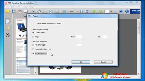 スクリーンショット PDF Complete Windows 7版
